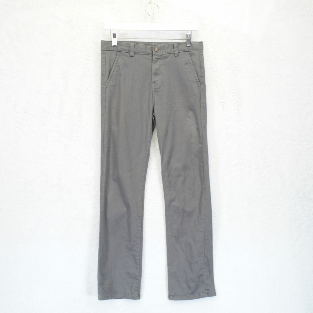 Chaps‎ Boys Beige Approved Schoolwear -16 Regular- Cotton Chino Pants 29 / 28.5